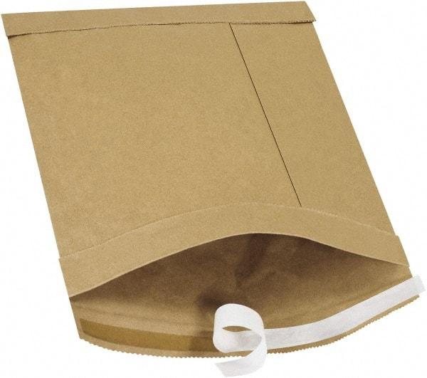 Made in USA - 12" Long x 8-1/2" Wide Peel-Off Self-Seal Padded Mailer - Kraft - Americas Industrial Supply