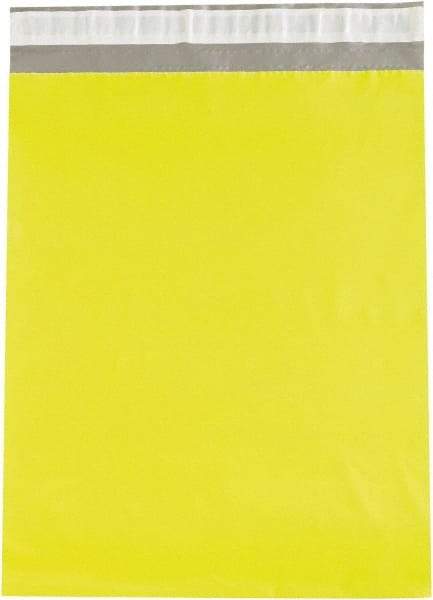 Value Collection - 15-1/2" Long x 12" Wide Peel-Off Self-Seal Courier Envelope - Yellow - Americas Industrial Supply