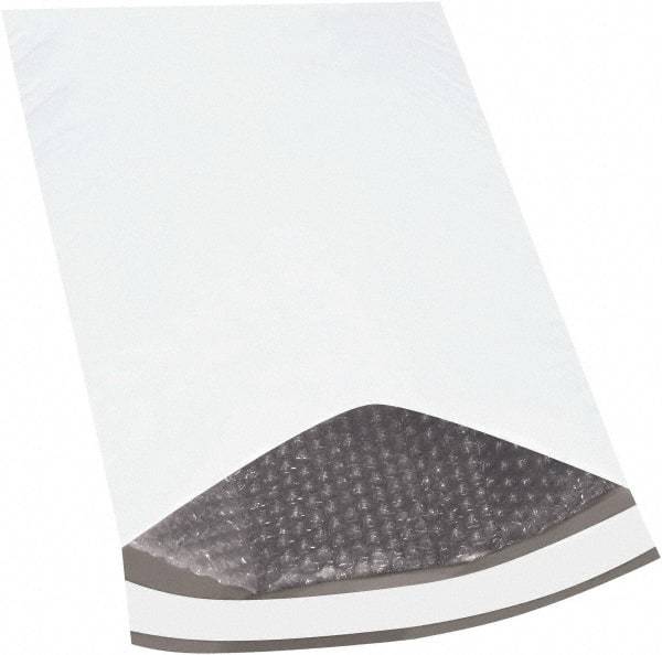 Made in USA - 19" Long x 12-1/2" Wide Peel-Off Self-Seal Padded Mailer - White - Americas Industrial Supply