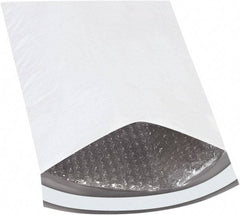 Made in USA - 12" Long x 8-1/2" Wide Peel-Off Self-Seal Padded Mailer - White - Americas Industrial Supply