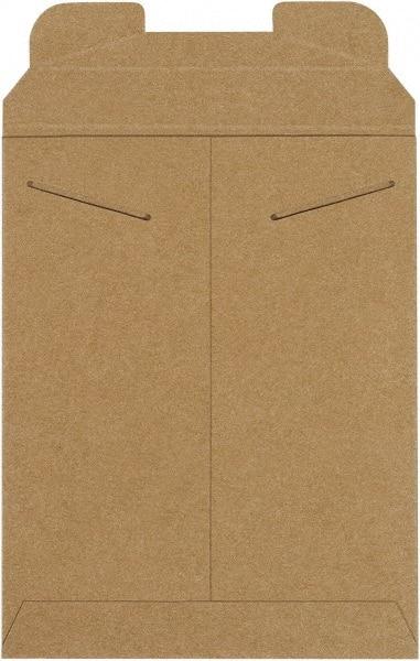 Made in USA - 11-1/2" Long x 9" Wide Regular Flat Mailer - Kraft - Americas Industrial Supply