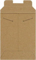Made in USA - 8" Long x 6" Wide Regular Flat Mailer - Kraft - Americas Industrial Supply