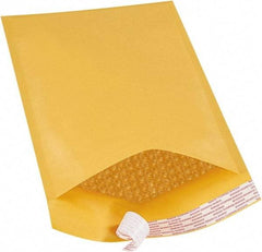Made in USA - 14-1/2" Long x 8-1/2" Wide Peel-Off Self-Seal Bubble Mailer - Kraft - Americas Industrial Supply