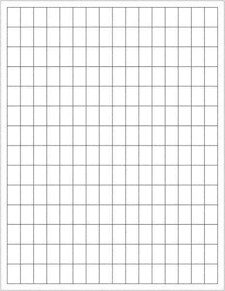 Tape Logic - 3/4" Long, White Paper Laser Label - For Laser Printers - Americas Industrial Supply