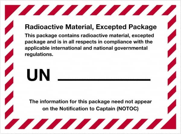 Tape Logic - 4-3/8" Long, Blue/White Paper D.O.T. Labels - For Multi-Use - Americas Industrial Supply