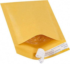 Made in USA - 8" Long x 4" Wide Peel-Off Self-Seal Bubble Mailer - Kraft - Americas Industrial Supply