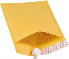 Made in USA - 10" Long x 6" Wide Peel-Off Self-Seal Bubble Mailer - Kraft - Americas Industrial Supply