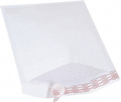 Made in USA - 12" Long x 8-1/2" Wide Peel-Off Self-Seal Bubble Mailer - White - Americas Industrial Supply
