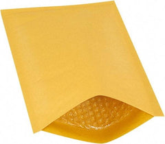 Made in USA - 12" Long x 7-1/4" Wide Regular Bubble Mailer - Kraft - Americas Industrial Supply