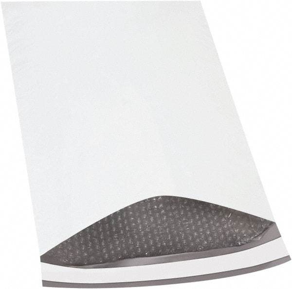 Made in USA - 20" Long x 14-1/4" Wide Peel-Off Self-Seal Padded Mailer - White - Americas Industrial Supply