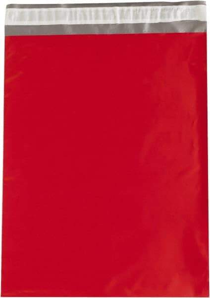 Value Collection - 15-1/2" Long x 12" Wide Peel-Off Self-Seal Courier Envelope - Red - Americas Industrial Supply
