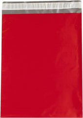 Value Collection - 15-1/2" Long x 12" Wide Peel-Off Self-Seal Courier Envelope - Red - Americas Industrial Supply