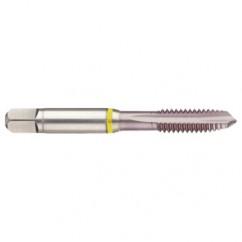 43359 2B 3-Flute Cobalt Yellow Ring Spiral Point Plug Tap-MolyGlide - Americas Industrial Supply
