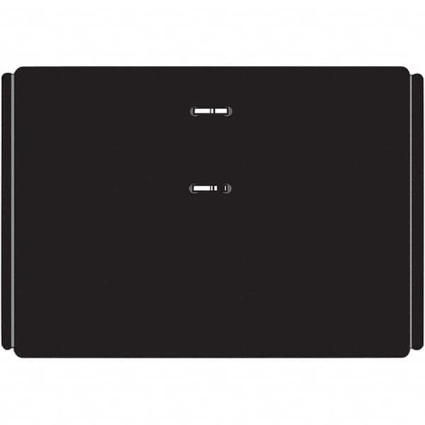 AT-A-GLANCE - 3 x 3-3/4", Desk Calendar Base - Black - Americas Industrial Supply