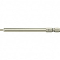 Wera - #1 Square Screwdriver Bit - 3-1/2" OAL - Americas Industrial Supply