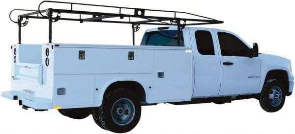 Buyers Products - Steel Ladder Rack - 174" Long, Black, For Use with Vans - Americas Industrial Supply