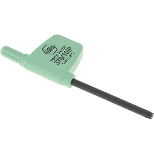 Wiha - IP10 Torx Plus Key - Flag-Style, 40mm Length Under Head, 2.9" OAL - Americas Industrial Supply