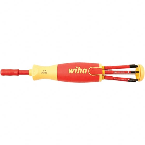 Wiha - Multi-Bit Screwdriver - Phillips & Torx Tip - Americas Industrial Supply