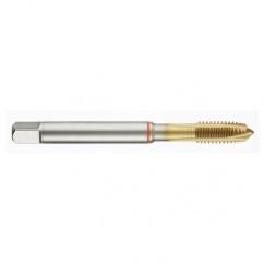 42667 2B 3-Flute PM Cobalt Red Ring Spiral Point Plug Tap-TiN - Americas Industrial Supply