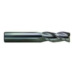 1/4" Dia. - 2-1/2" OAL - AlTiN - CBD - 35° Helix HP End Mill - 3 FL - Americas Industrial Supply
