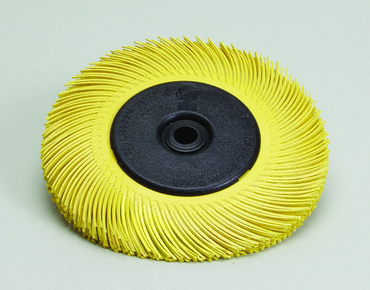 6 x 1" - 80 Grit - Ceramic - Radial Bristle Brush - Americas Industrial Supply
