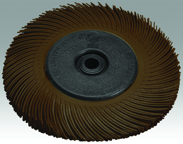6 x 1" - 50 Grit - Ceramic - Radial Bristle Brush - Americas Industrial Supply
