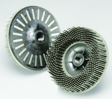4-1/2" x 5/8-11 - 120 Grit - Ceramic - Bristle Disc - Americas Industrial Supply