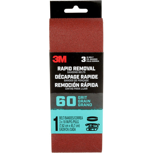 3M Cubitron II Cloth Belt 981F 36+ YF-weight 2-1/2″ × 132″ Film-lok Single-flex - Exact Industrial Supply