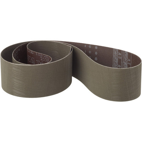 3M Trizact Cloth Belt 253FA A100 XF-weight 37″ × 60″ Film-lok No Flex - Exact Industrial Supply