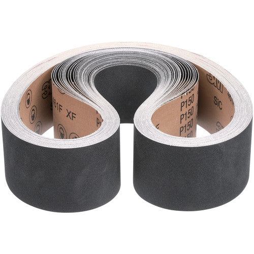 3M Cloth Belt 461F P220 XF-weight 6″ × 48″ Film-lok Single-flex - Exact Industrial Supply