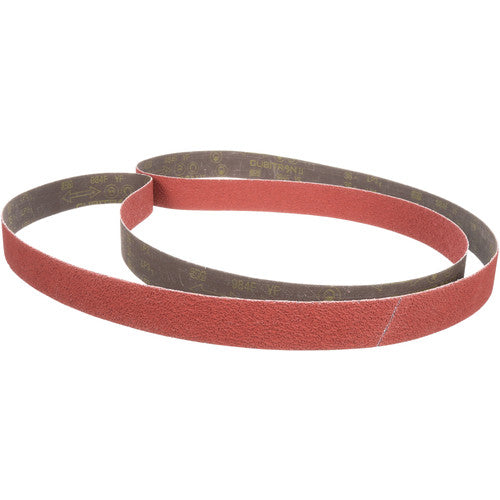 3M Cloth Belt 384F 180+ XF-weight 9″ × 48″ Film-lok Single-flex - Exact Industrial Supply