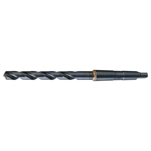 1-1/8 RHS / RHC HSS 118 Degree Radial Point General Purpose Taper Shank Drill - Steam Oxide - Exact Industrial Supply