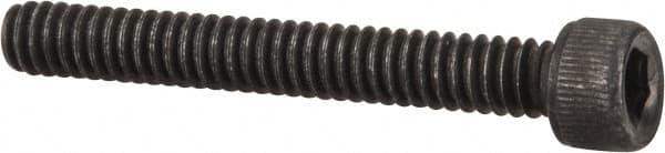 Value Collection - #3-48 UNC Hex Socket Drive, Socket Cap Screw - Alloy Steel, Black Oxide Finish, Fully Threaded, 3/4" Length Under Head - Americas Industrial Supply