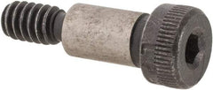 Value Collection - 1/4" Shoulder Diam x 7/16" Shoulder Length, #10-24 UNC, Hex Socket Shoulder Screw - 4140 Alloy Steel, Uncoated, 3/16" Head Height x 3/8" Head Diam - Americas Industrial Supply