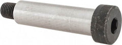 Value Collection - 1-1/4" Shoulder Diam x 4-1/2" Shoulder Length, 7/8-9 UNC, Hex Socket Shoulder Screw - 4140 Alloy Steel, Uncoated, 3/4" Head Height x 1-3/4" Head Diam - Americas Industrial Supply