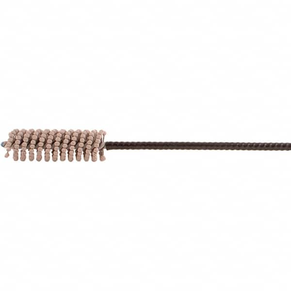 Brush Research Mfg. - 0.41" Bore Diam, 800 Grit, Aluminum Oxide Flexible Hone - Extra Fine, 34" OAL - Americas Industrial Supply