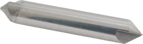ProMax - 1/2" Diam 2 Flute Double End Solid Carbide Chamfer Mill - Americas Industrial Supply