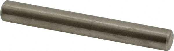 Value Collection - 1/4" Diam x 2" Pin Length 316 Stainless Steel Standard Dowel Pin - Bright Finish, 2 Beveled End - Americas Industrial Supply