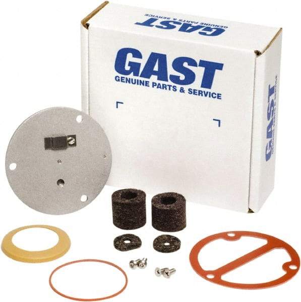 Gast - 12 Piece Air Compressor Repair Kit - For Use with Gast ROA/RAA/SOA/SAA Models - Americas Industrial Supply