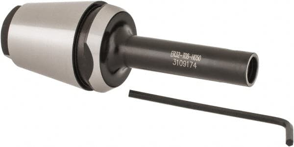 Iscar - Multimaster ER32 Collet Shank Milling Tip Insert Holder & Shank - T08 Neck Thread, 94.6mm OAL, MM S-ER Tool Holder - Americas Industrial Supply