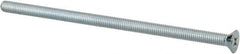 Value Collection - #10-32 UNF, 4" OAL Phillips Drive Machine Screw - Flat Head, Grade J82 Steel, Zinc-Plated Finish, Without Washer - Americas Industrial Supply