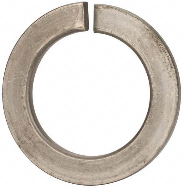 Value Collection - M48, 49mm ID, 75mm OD, 7mm Thick Split Lock Washer - 18-8 Austenitic Grade A2 Stainless Steel, Uncoated, 49mm Min ID, 50.5mm Max ID - Americas Industrial Supply