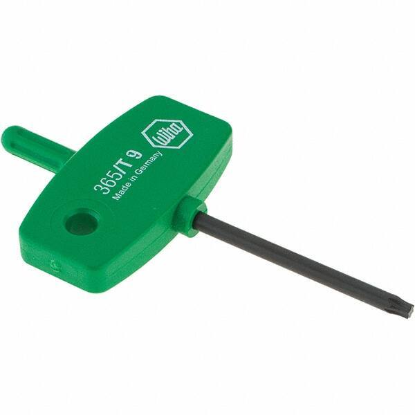 Wiha - T9 Torx Key - Wing Handle, 40mm Length Under Head, 2.9" OAL - Americas Industrial Supply