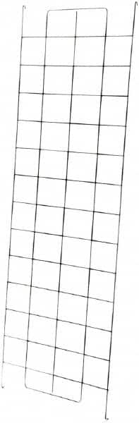 Eagle MHC - 18" Wide, 54 High, Open Shelving Accessory/Component - Steel Chrome Plated, Chrome Finish, 1/4" Deep, Use with Eagle MHC Shelving - Americas Industrial Supply