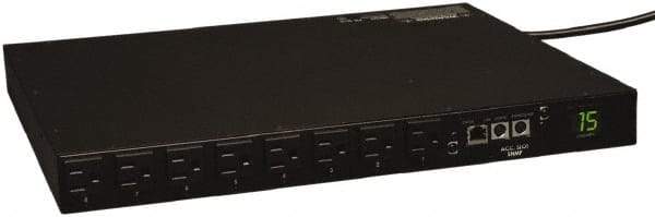 Tripp-Lite - 16 Outlets, 120 VAC20 Amps, 15' Cord, Power Outlet Strip - Rack Mount, 5-15R NEMA Configuration, 19" Strip - Americas Industrial Supply