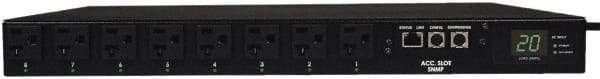Tripp-Lite - 16 Outlets, 120 VAC20 Amps, 12' Cord, Power Outlet Strip - Rack Mount, 5-15/20R NEMA Configuration, 19" Strip - Americas Industrial Supply