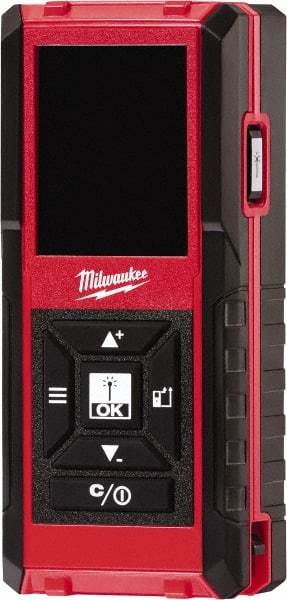 Milwaukee Tool - 330' Range, Laser Distance Finder - Accurate to 1/16" - Americas Industrial Supply