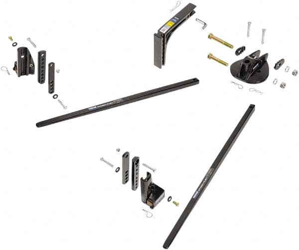 Reese - 10,000 Lb Capacity Weight Distributing Kit - For Use with Up to 7\x94 Trailer Frames with Top & Bottom Mount Couplers - Americas Industrial Supply