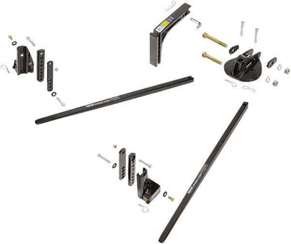 Reese - 14,000 Lb Capacity Weight Distributing Kit - For Use with Up to 7\x94 Trailer Frames with Top & Bottom Mount Couplers - Americas Industrial Supply