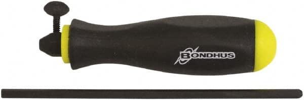 Bondhus - 1/8" Standard Hex Driver - 4.52" Blade Length, Comfort Grip Handle, 9" OAL - Americas Industrial Supply